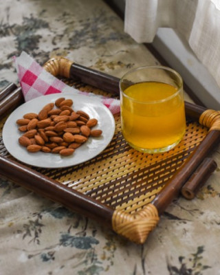 Bamboo Square Shape Tray