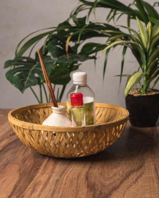 Bamboo Basket (set Of 2)