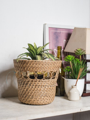 Cane Handcraft Planter