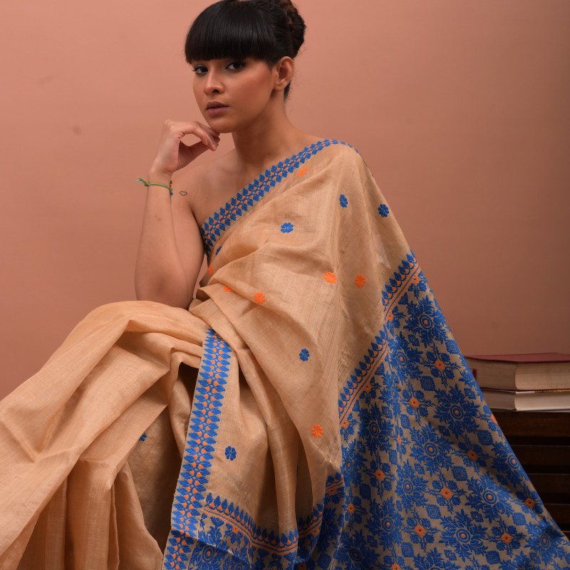Muga & Tussar Silk Sarees