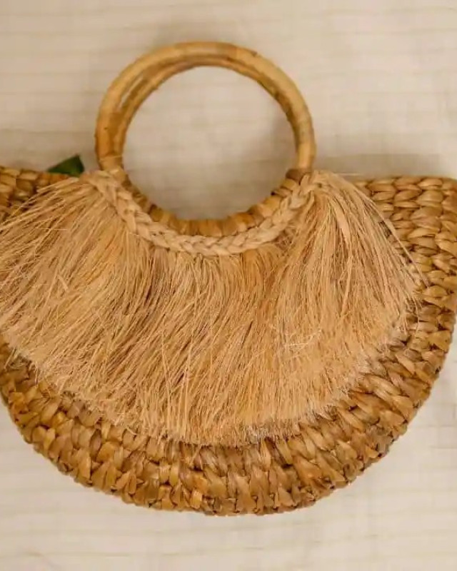 Handmade and Natural Water Hyacinth Bag